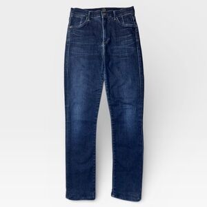 Citizens Of Humanity Carlie Dark Blue High Rise Skinny Jeans Size 27